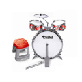 Tambor de jazz com cadeira conjunto de tambor de brinquedos de plástico (h9789001)